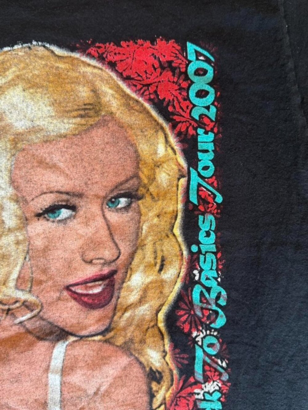Vintage Y2K 2007 Chrsitina Aguilera Back to Basic Tour - Picture 5 of 6